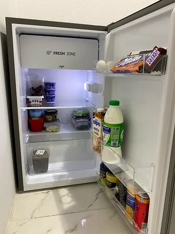 Small single-door refrigerator in good working condition - PICK UP ONLY