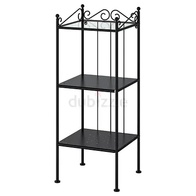 IKEA Ronnskar Shelf Unit - Black