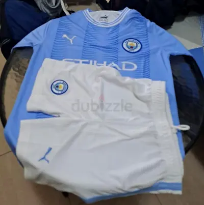 Football mancity jersey small size embrodery