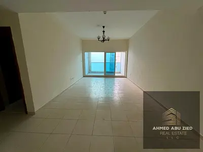 Spacious 3BR Apartment with Direct Sea View for Annual Rent in Ajman One with Maid Room & Free Park