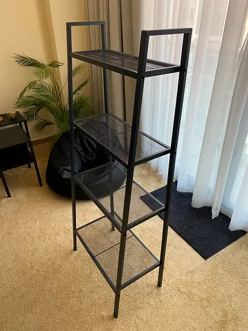 Light Weight - Ikea Metal Book or Display Shelf