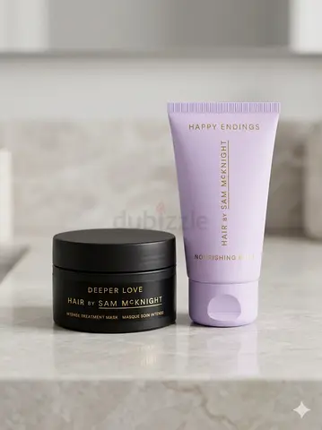Hair by Sam McKnight Bundle - Deeper Love Hair Mask and Happy Endings Nourishing Balm (New  50% off