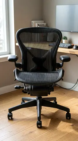 Herman Miller Aeron Ergonomic Office Chair - Size B, Good Condition