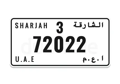 Best price Sharjah plate