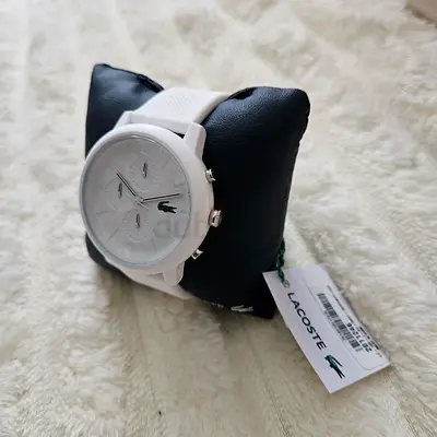 Unisex lacoste watch white