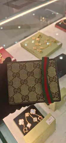 Gucci GG Supreme Web Wallet