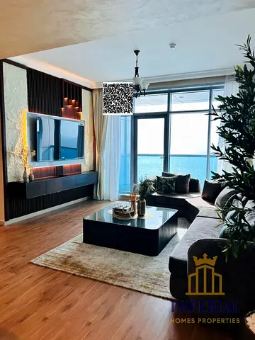 للبيع شقه غرفتين وصاله اطلاله بحريه مع الاثاث في تملك حر لجميع الجنسيات