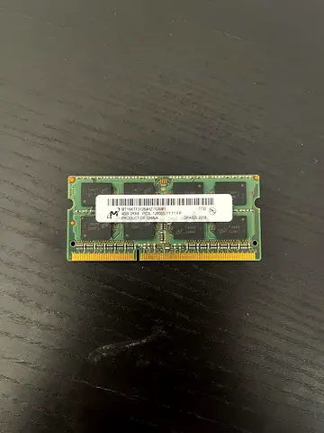 4gb DDR3-1600 SODIMM ram/memory (Micron)