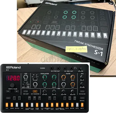 Roland S-1 Tweak Synth Compact Polyphonic Sound Module Synthesizer