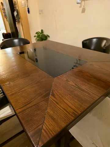 High table with high chairs for free