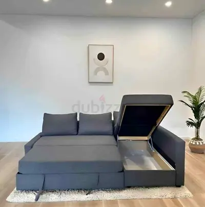 Ikea L shape sofa store cum bed and you can