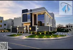 Corner villa including registration and ownership fees, at a special price, strategic location, and