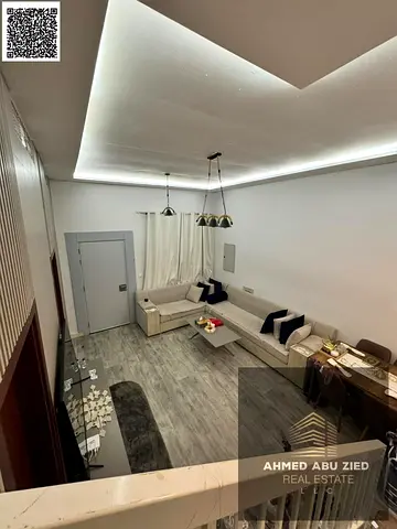 Fully furnished townhouse for annual rent in Al Zahya, Ajman. Featuring 3 bedrooms, a spacious living room, 3 bathrooms, a private garden, veranda
