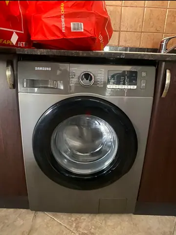 Samsung Front Load Washing Machine - 8kg (Grey) - Good Working Condition
