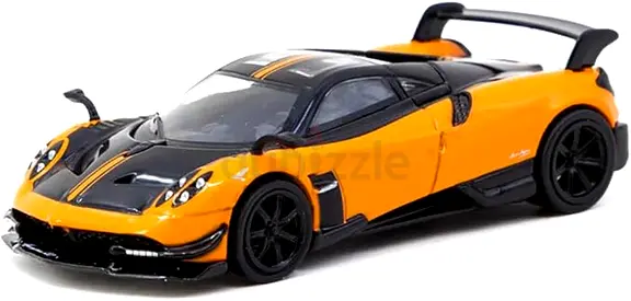 Huayra BC Arancio Saint Tropez limited edition 1/64 Model Tarmac Works-sealed hotwheels mini gt size