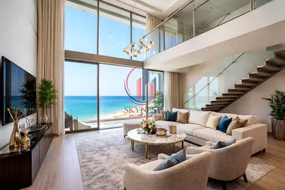Luxury 4 Bedroom Duplex Fully Furnished with Maid Room and Direct Sea View in Al Khan Waterfront