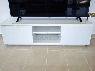 White TV Stand