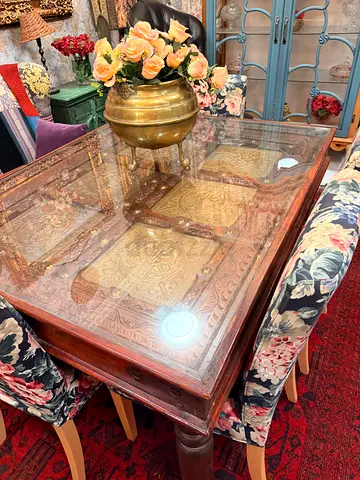 Marina home dining table with 4 chairs