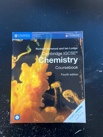 Cambridge IGCSE Chemistry Coursebook