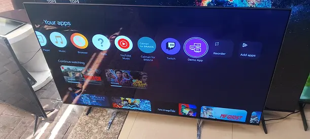 Sony Bravia 55″ 8 Series OLED 4K HDR Google TV with Cognitive Processor XR – K-55XR80 (2024 Model)