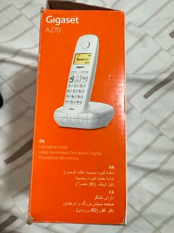 Gigaset A270 Cordless Landline Phone - White (Boxed)