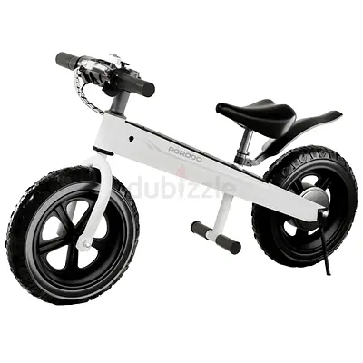 Porodo Kids Electric Bicycle with 6.5 inches Non-slip Wheels and LED Cluster Display