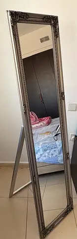 Brand new standing mirror - used less than a month