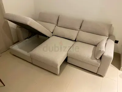 As A New Condition High Quality ikea Eskilstuna L shape sofa under storage