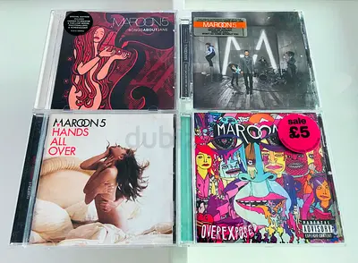 4 Maroon5 Music CD’s