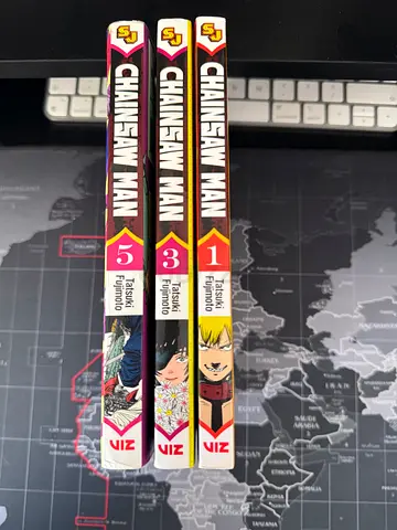 Chainsaw man manga 3 volumes