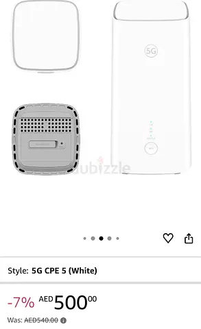 5G CPE Home Router (White) - Good Condition