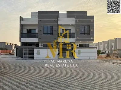 Modern villa for sale in Al Helio 1, Ajman | 18m setback | 1,800 sq ft | 5 master bedrooms | Majlis