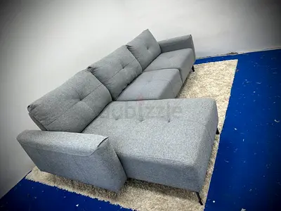 Like new condition home centre lshape sofa