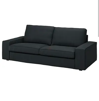 Ikea Kivik Dark gray (Tresund Anthracite) 3-seater and 2-seater sofa- modern, comfortable couch