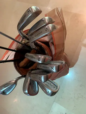 Set of Used Ladies Golf Clubs with Bag - 7 Irons, 3-9, Pitching