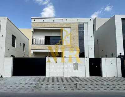 At a fantastic price, a 5-bedroom villa in Al Bahia, including registration fees, super deluxe finishing, freehold ownership for all nationalities, ba