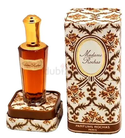 Madame Rochas Pure Parfum 1/2 OZ First Formula Made In France Hard To Find