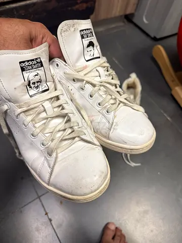 Adidas white shoes men