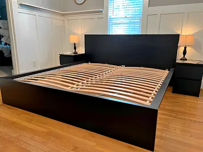 IKEA Bed and mattres / king size