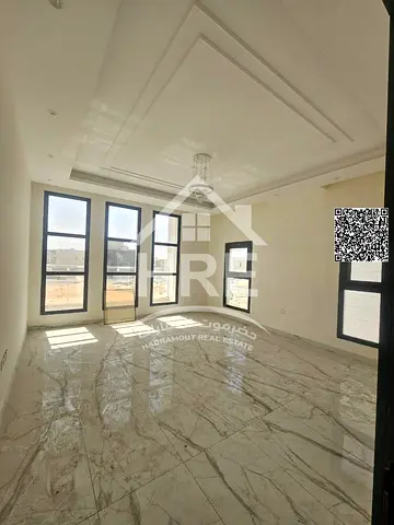 Modern villa with 5 rooms, hall, majlis, for sale in Ajman Al Yasmin