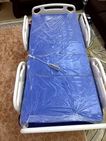 Electric hospital adjustable medical bed with mattressNew, unused