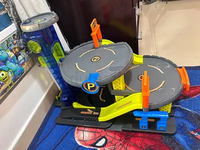 ELC Kids multi-level car parking playset - used, good condition