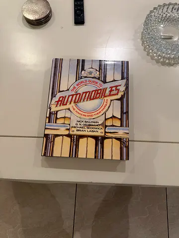The World Guide to Automobiles Book