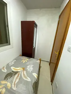 Maidroom(washroom communal use)for single person available in khalidiyah near macdonalds