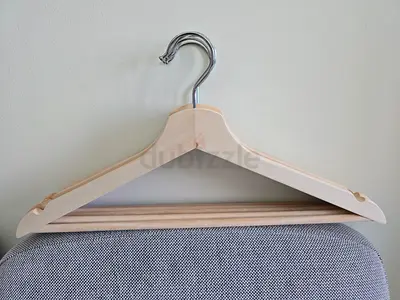 Wooden Ikea hangers