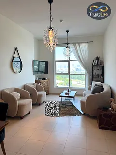 Two bedrooms and a living room for sale in installments in City Tower 2 bathrooms Balcony Palace vie