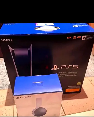 PlayStation 5 Digital Console + PULSE 3D Wireless Headset - UAE Version New sealed price as written