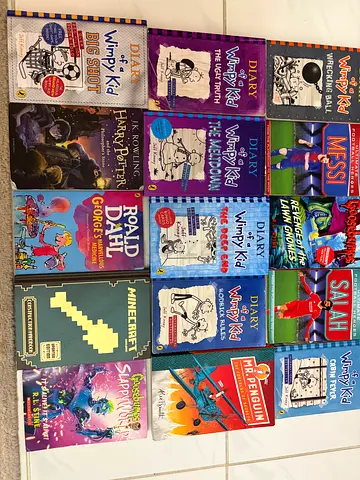 15 different books