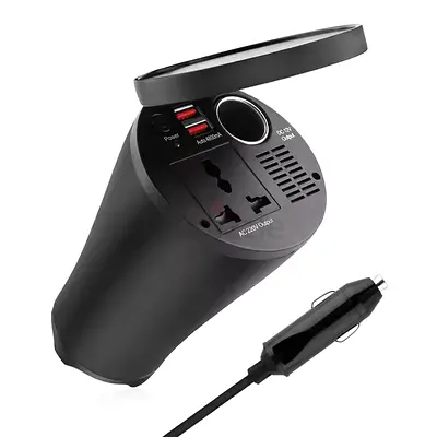 Car inverter 12vdc to 220vac