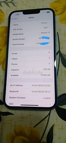 Apple iPhone 13 – 128GB Blue | Excellent Condition